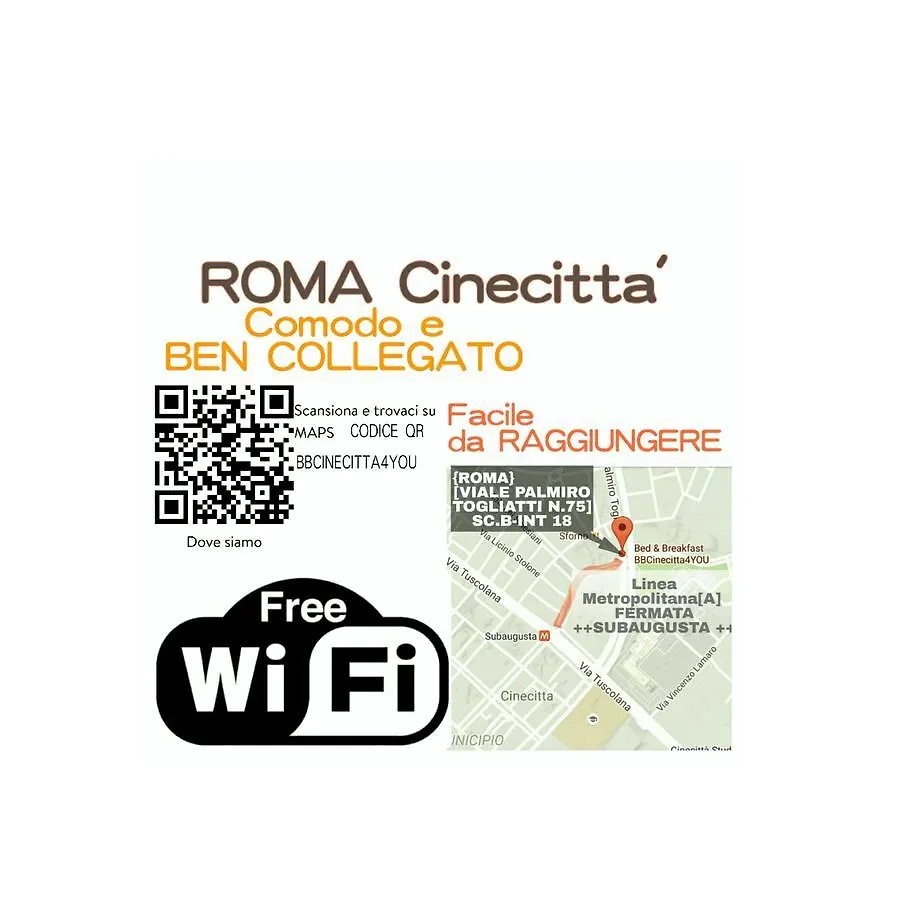 Bbcinecitta4You Bed & Breakfast Rome